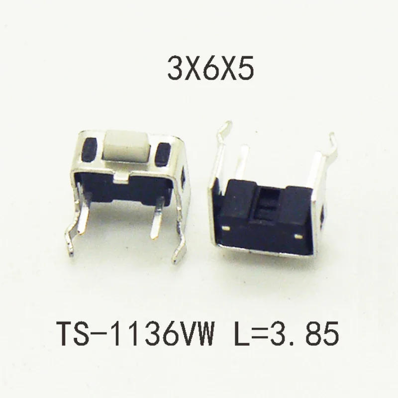 Description Picture 2 of item20PCS Momentary Tact Switch 12V Push Button Tactile Switch 3x6x4.5mm With Stand 260GF