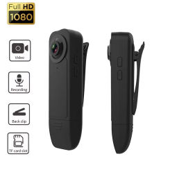 1080P Sport Hiking Mini Camera Cycling DV Back Clip ﻿Mini Body Camcorders Night Vision One Button Recording Video