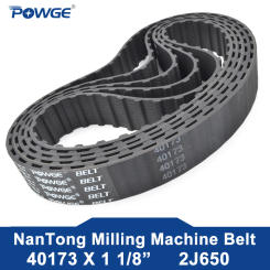 POWGE Nantong Milling Machine synchronous timing belt X6325-2J650 Perimeter=579.6mm 42 Teeth Width 28mm 40173 x 1 1/8" 2J650