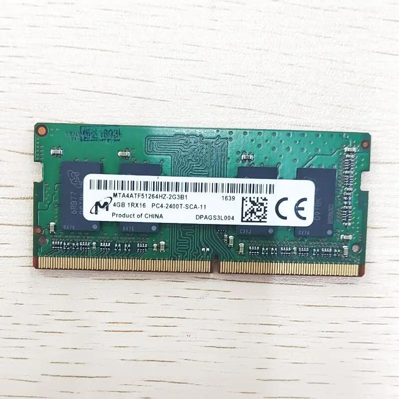 Description Picture 2 of itemMicron RAMS DDR4 4GB 2400MHz Laptop memory ddr4 4GB 1RX16 PC4-2400T-SCO/SCA-11 SODIMM 1.2V 260 PIN Notebook memoria