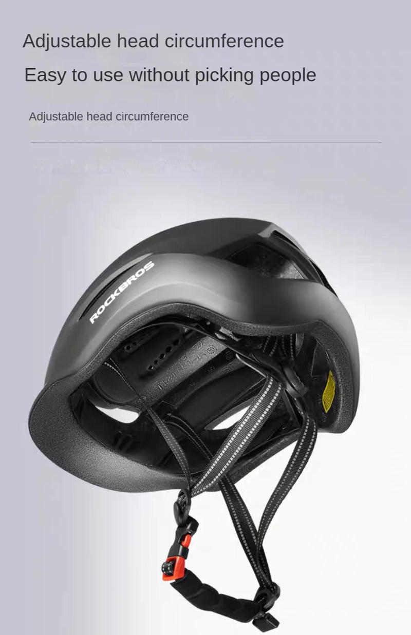 Description Picture 5 of itemCycling Helmet with Lock Bike Scooter Helmet for Commuting Delivery Urban Men Women Motorcycle Safety Helmet withAnti-Theft Lock