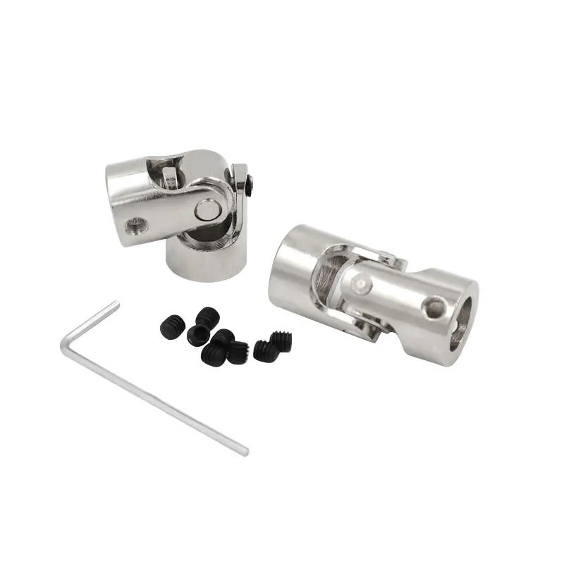 Description Picture 6 of item2/3/3.17/4/5/6/6.35/8/10mm Boat Car Shaft Coupler Motor Connector Metal Universal Joint Coupling Rc Boat Car Metal Cardan Joint