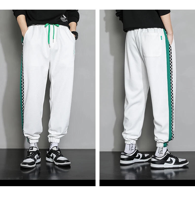 Description Picture 5 of item2023 Spring New Men's Leggings Casual Pants Hong Kong Style Versatile Fashion Men's Loose Sports Pants M-5XL