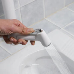 1/2/3 m Adjustable Handheld Bidet Sprayer Set Spray Gun Shower Handheld Toilet Bidet Faucet Sprayer Shower Nozzle Self Cleaning