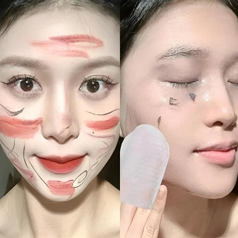 Description Picture 6 of item240/120pcs U-Shaped Cotton Pads For Face Makeup Removal Soft Makeup Cotton Pads Face And Nails For Removing Makeup Remover Tools