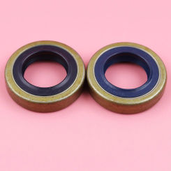 2pcs/lot Crankshaft Crank Oil Seals For Husqvarna 61 266 268 272 Chainsaws 503260204 Chainsaw Engine Motor Parts