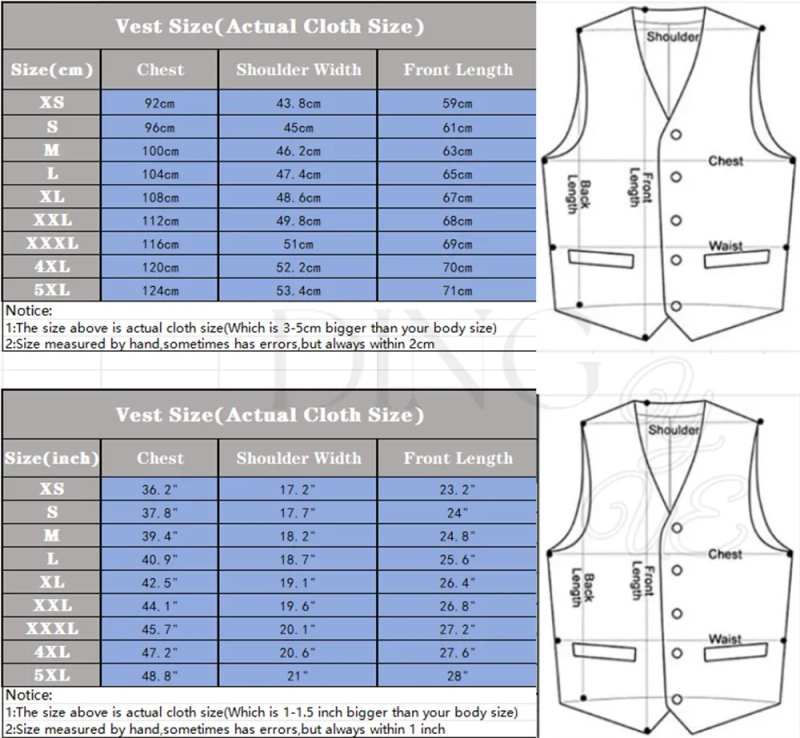 Description Picture 2 of itemMen's Suit Vest, Business Vest, Casual Slim Fit, Fashionable and Versatile Vest, Men's Wedding Vest