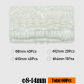 white  90pcs
