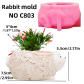 Rabbit mold NO C803