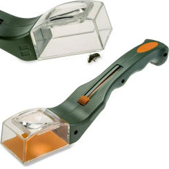 Magnifying Quick Release Worm Catcher Contactless Nature Toys Flying Insect Trap with Built-In 5x Magnifier Fly Grabber Bug