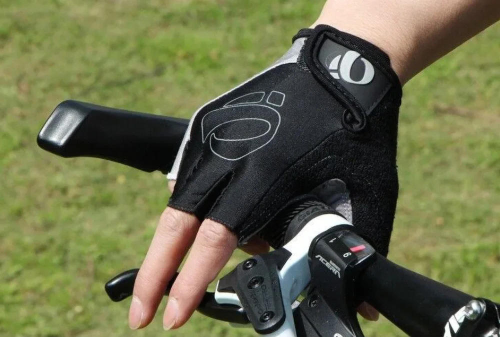 Description Picture 3 of item1Pair Gel Half Finger Cycling Gloves Anti-Slip Anti-sweat Anti Shock MTB Road Bike Gloves Bicycle Left-Right Hand Gloves