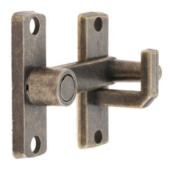 1 PC Bronze Sliding Window Door Lock Handle Metal Door Latch Guard Latch Bolt With Screws Home Safety Chain Door Home Hardware