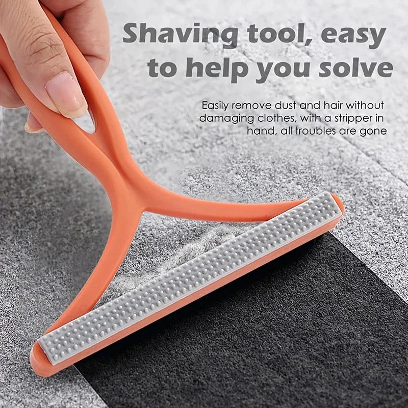 Description Picture 6 of itemPortable Lint Remover Fuzz Shaver Reusable Double Sided Travel Brush for Removing Lint Pet Hair Dust in Clothes and Furniture