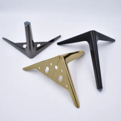 4pcs Furniture Accessories Metal Legs Cabinet Sofa Foot Screw Table Legs 150mm Table Base Hardware Furniture Bed Riser