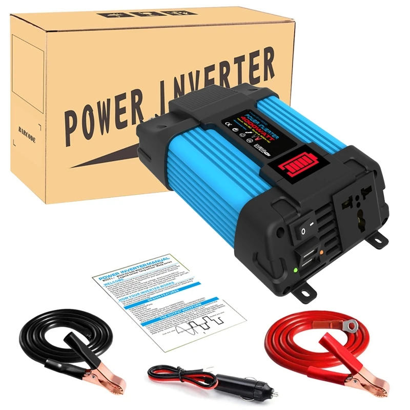 Description Picture 6 of item4000/6000W Inverter DC AC110/220V Car Voltage Converter Charger Adapter Dual USB Voltage Transformer Power Modified Sine Wave