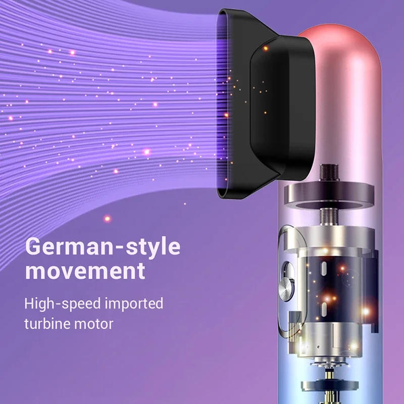 Description Picture 6 of itemHairdryer Hair Styling Tool 3-in-1 Hair Blow Dryer Curling Comb and Brush  Volumizer Straightener Manual Hair Dryer