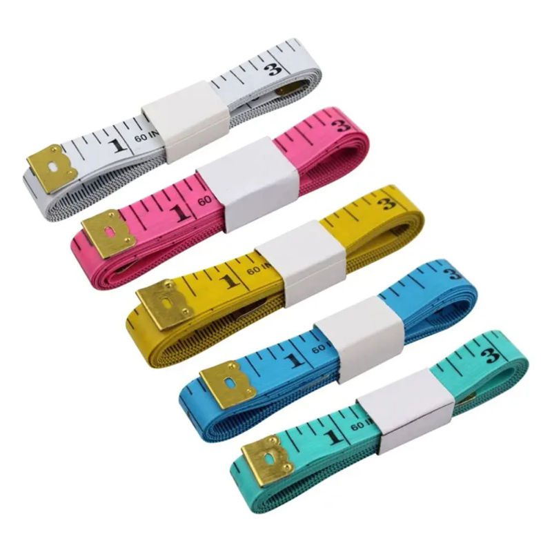 Description Picture 3 of item1.5M Measuring Ruler Cm Tape Measure Sewing Tool Inch Tape Body Measuring Tape For Thigh Waist Chest Hips Measuring Tool