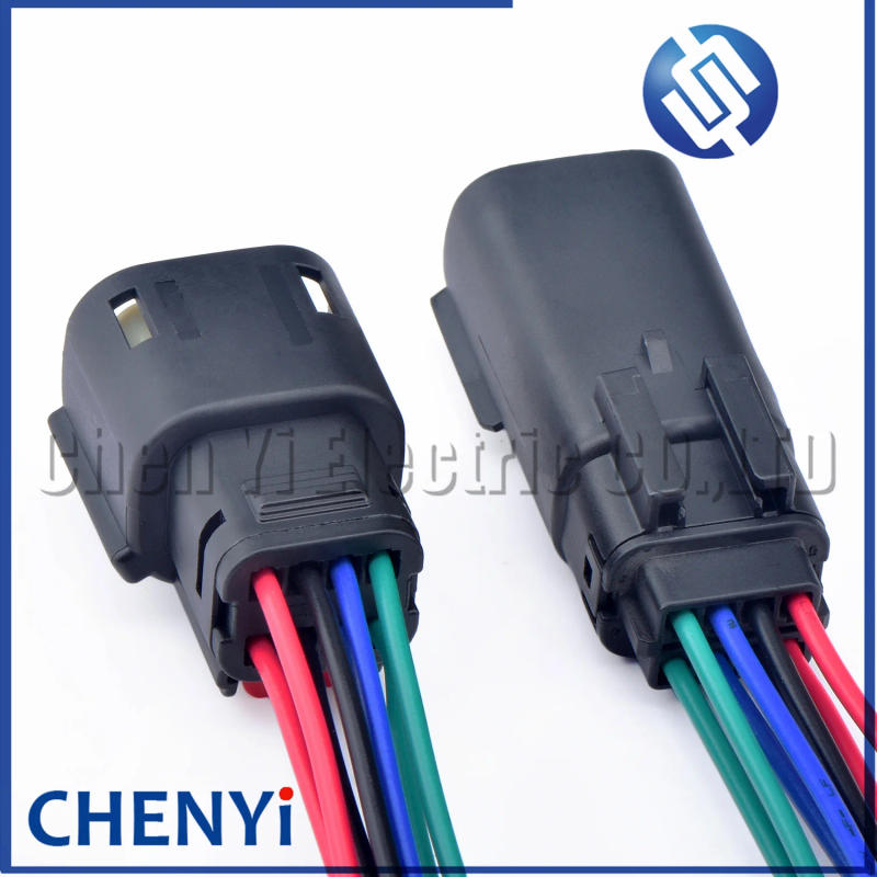 Description Picture 5 of item8 Pin 33472-0801 Auto Electrical Headlight Light Socket Car Engine Cable Plug For Ford BUICK Chevrolet With wiring harness