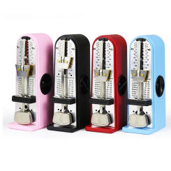 Mini Mechanical Metronome 110*50.8*30.1mm For Piano Guitar ViolinUkulele Portable Metronome Train Music Accessories