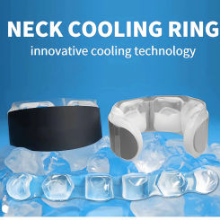 Portable Neck Cooler Ring Summer Camping Cycling Cooling Neck Ring Outdoor Heatstroke Prevention Tool For Hiking Camping Cycling