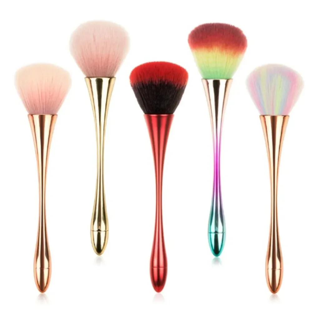 Description Picture 2 of itemNail Dust Remove Clean Brush Manicure Beauty Brush Blush Powder Nylon Brushes Fashion Gel Nail Accessory Design Material Tool