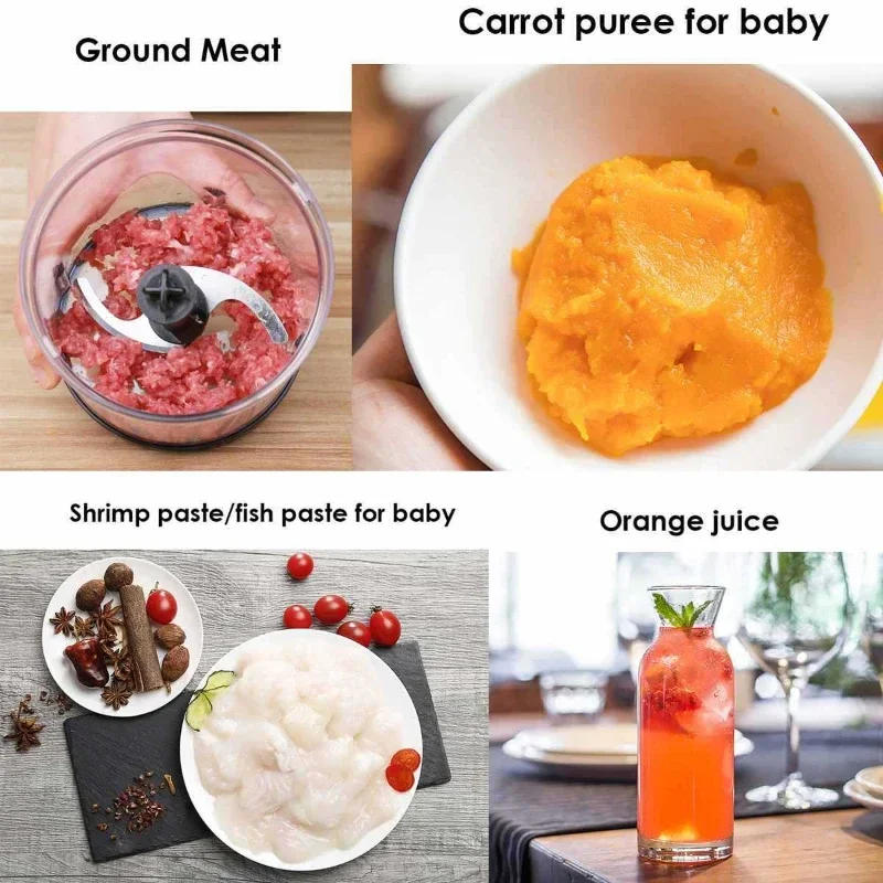 Description Picture 5 of itemElectric Hand Blender 2 Mix Speed Immersion Blender Stainless Steel Stick Food Mixer Juicer Food Processor Vegetable Grinder