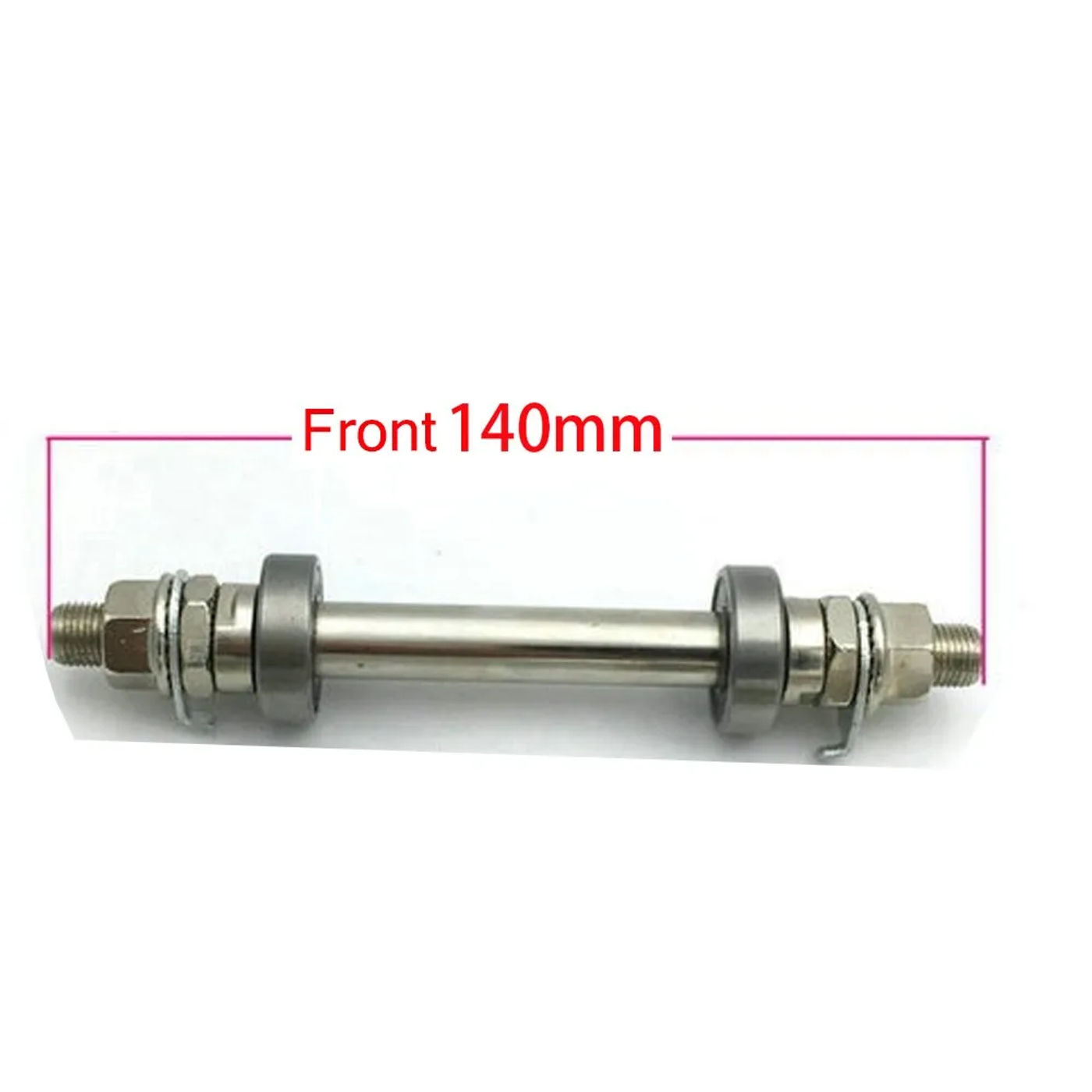 Description Picture 5 of itemBicycle Bearings Bike Wheel Hub Axle Front And Rear Solid Shaft Lever Solid Spindle Shift Shaft Bicycle Parts