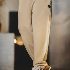 Maden Casual HigH Gloss Sanitary Pants KhaKi Loose Fitting WorkWear