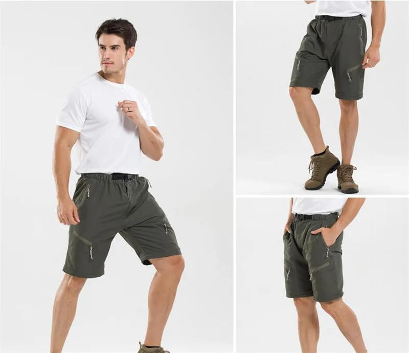 Description Picture 6 of itemSummer Quick Dry Pants Can Removable To Shorts Men Tactical Hiking Sport Breathable Trousers Trip Fishing Camping Trekking Pants