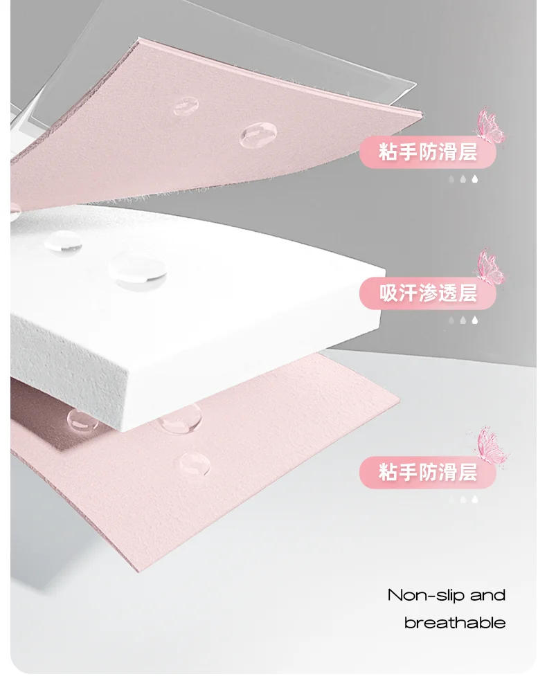 Description Picture 6 of item3 Pcs Butterfly Overgrip  Badminton Racket Non-slip Sweat-absorbent  Cushioning Grip Tape for Badminton Squash