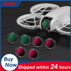 BRDRC Lens Filter Kit For DJI NEO Drone UV CPL ND8/16/32/64 HD Optical Glass Drone Gimbal Camera Filter For DJI Neo Accessories