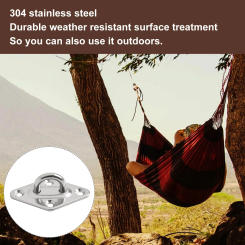 High Quality Ceiling Hanging Hook 8 X Expansion Tubes 8 X Screws Bracket Chair Ceiling Hanging Hook Stainless Steel