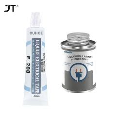 30/125ml Liquid Insulating Tape Repair Rubber Electrical Wire Cable Coat Fix Line Glue Waterproof Seal Temperature Resistant