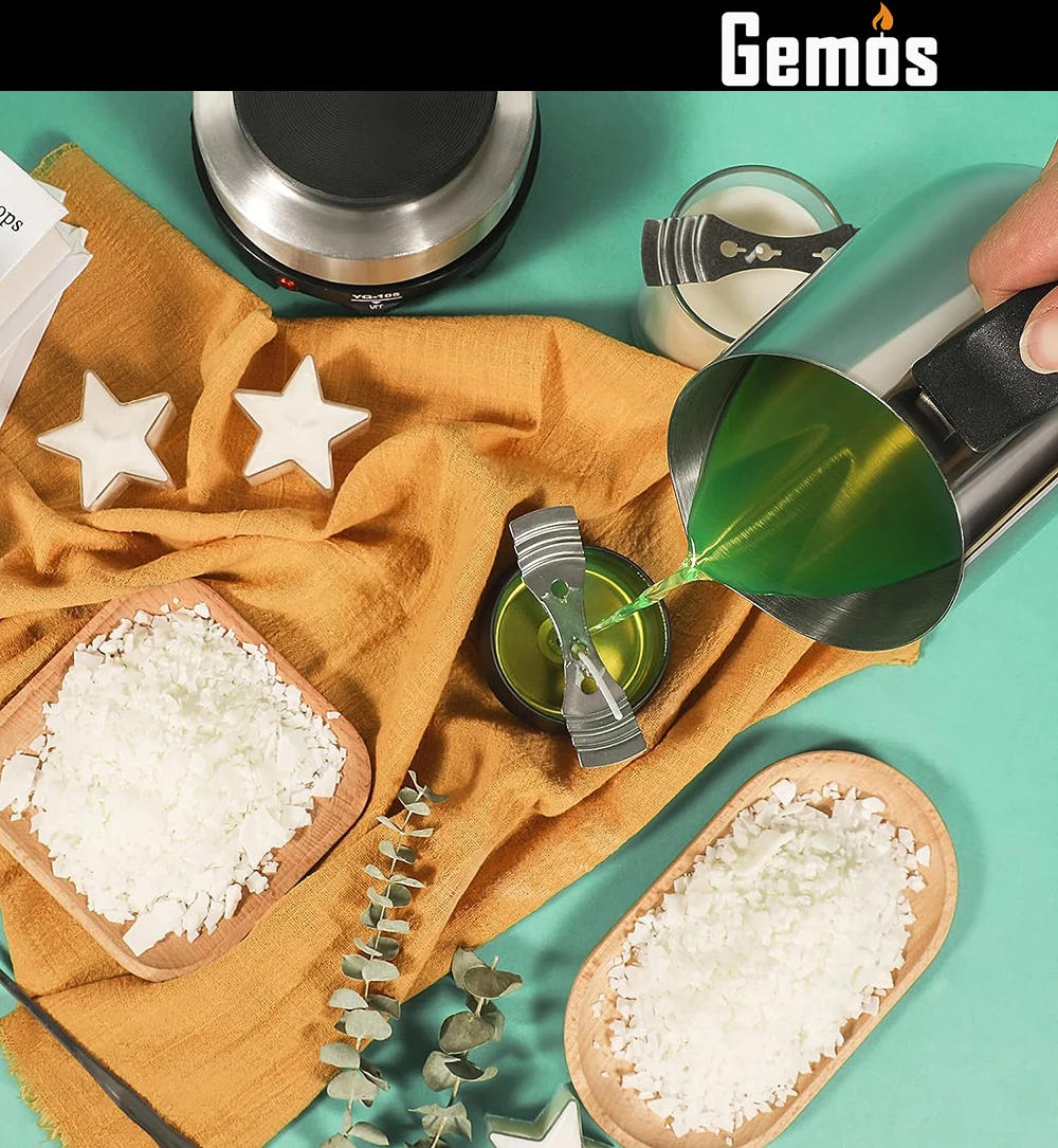 Description Picture 2 of itemDIY Handmade Candle Craft Tools Kit with Wax Melting Hot Plate, Candle Making Supplies Accessories, Soy Wax Candle Making Kit