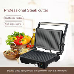 Full Automatic Steak Machine Commercial Household Electric Oven Sandwich Panini Breakfast Machine Roast Steak Free freight