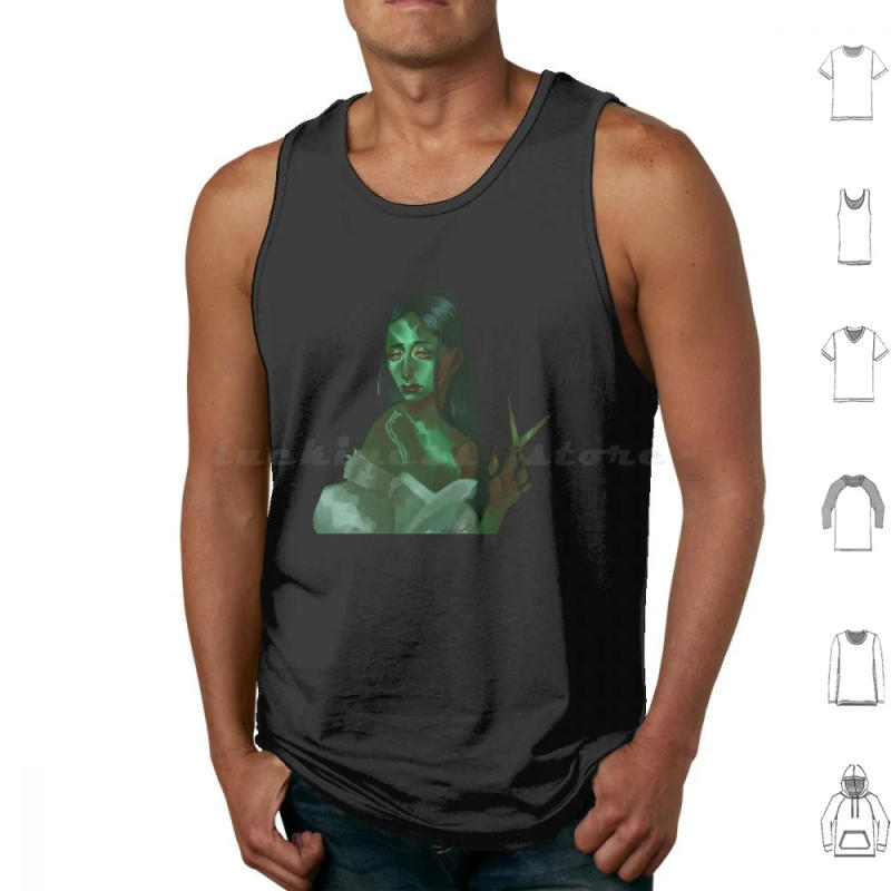 Description Picture 2 of itemSurgeon'S Scrubs Tank Tops Print Cotton Surgeons Scrubs
