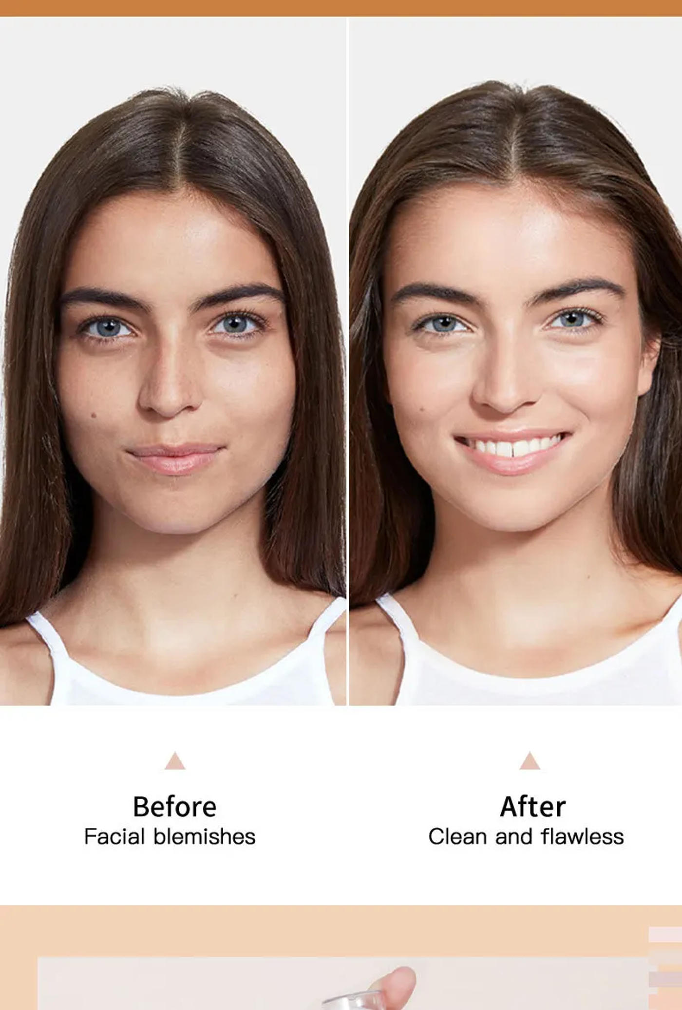 Description Picture 5 of itemLiquid Foundation Long-lasting Waterproof Oil Control Moisture Long-lasting Concealer High Coverage Female Facial Cosmetics