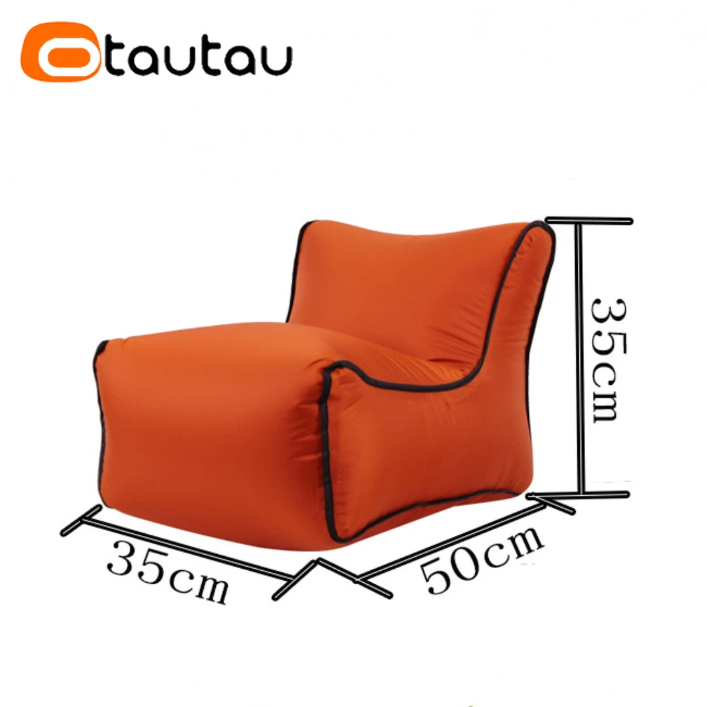 Description Picture 3 of itemOTAUTAU Outdoor Small Portable Inflatable Chair Camping Ottoman Stool Sports Space Saving Furniture Frameless Adults Kids SF108