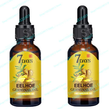 Ginger Hair Growth Serum Fast Growing Hair Care Oil Anti Hair Loss Baldness Scalp Treatment Repair Damaged Hair for Men Women