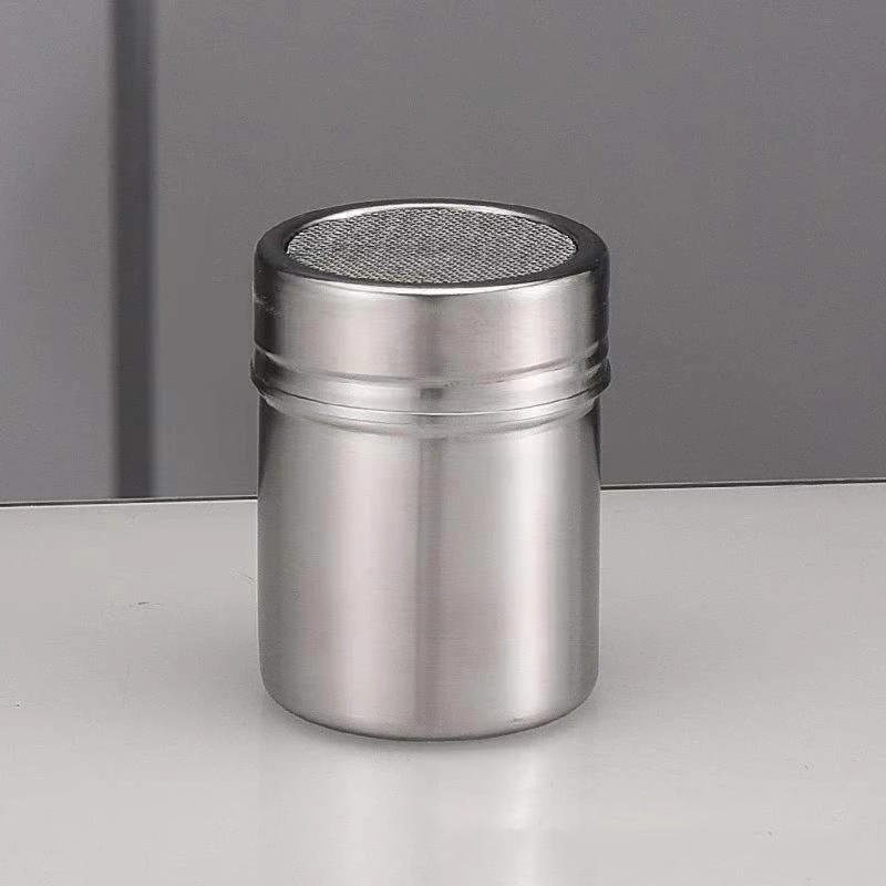 Description Picture 3 of itemDredgers Filtering Cooking Supplies Cinnamon Mesh Sifter Powder Sprinkler with Lid Cookwares Salt Shaker