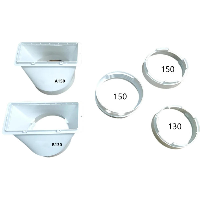 Description Picture 2 of item1 Pc Air Conditioner Hose Tube Connector PP 13/15cm Exhaust Duct Interface For Portable Air Conditioner Hose Accessories