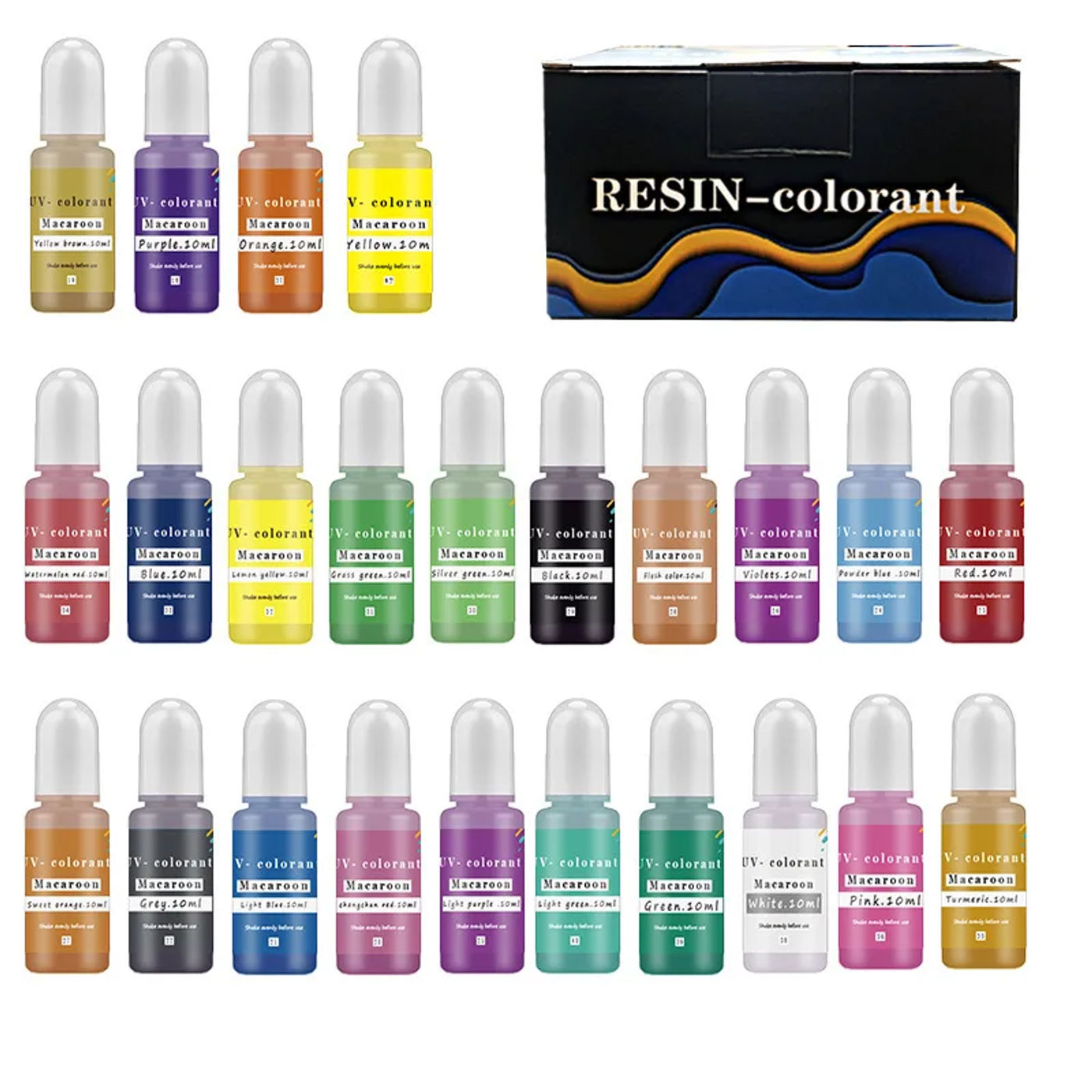 Description Picture 3 of itemCandle Wax Pigment Sets Colorant Non-Toxic Soy Candle Wax Pigment Liquid Dye Soy Wax DIY Soap Dyes Candle Making Supplies