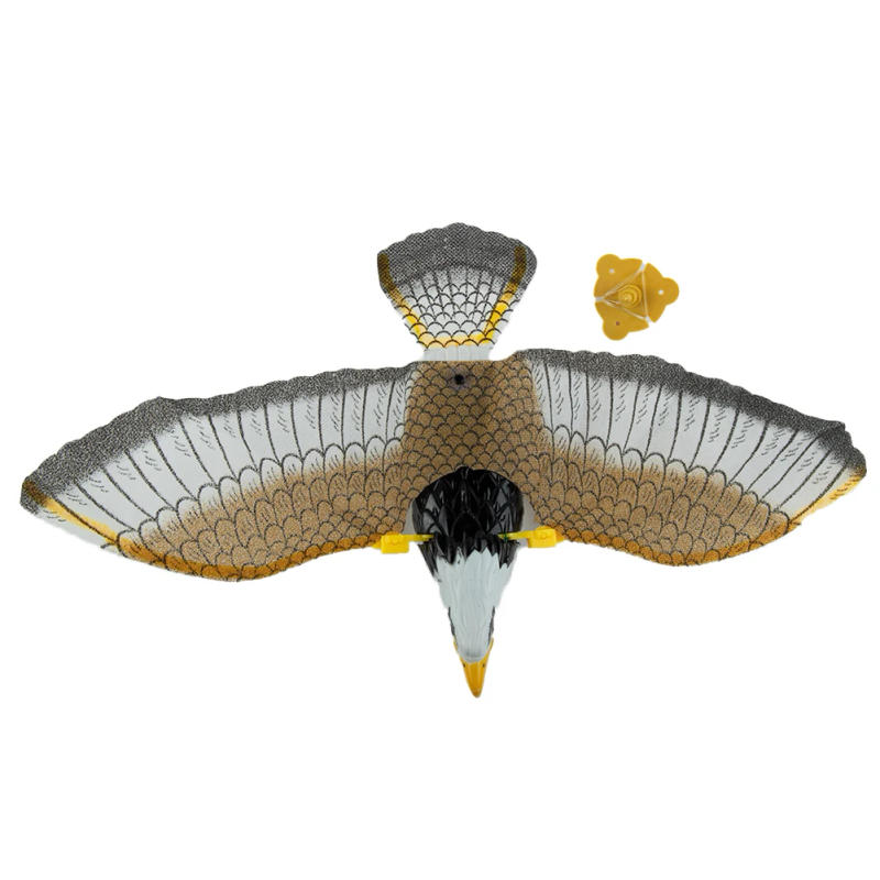 Description Picture 2 of itemElectric Flying Bird Hawk Scarer Deterrent Repellent Hunting Pest Protection Plants Garden Courtyard Eagle Decoration