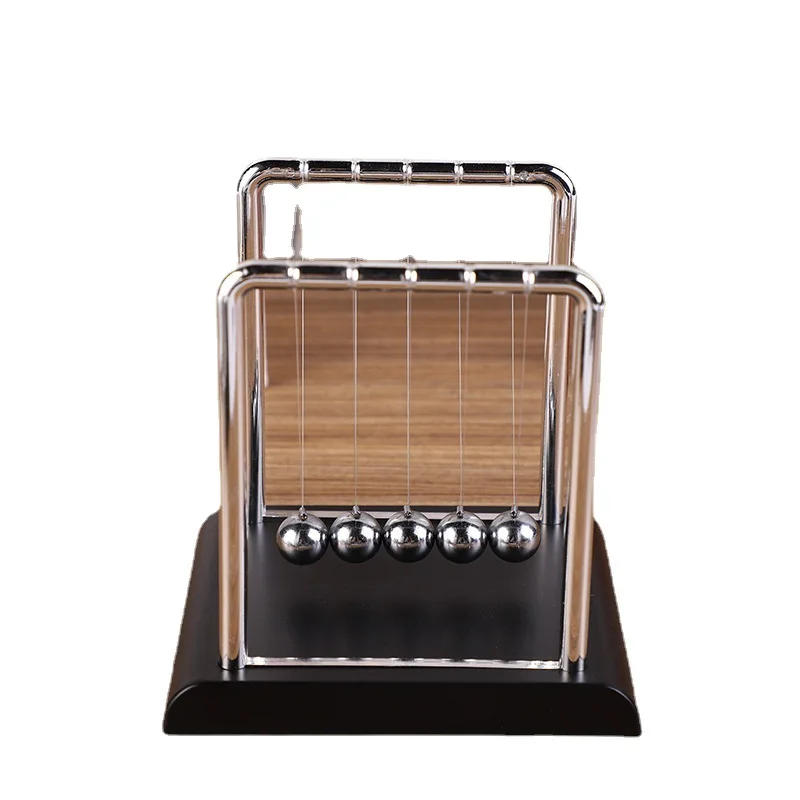 Description Picture 2 of itemNewton's Cradle Balance Steel Ball Teaching Supplies Physics Science Pendulum Desktop Toys Stress Relief Gifts Home Decoration