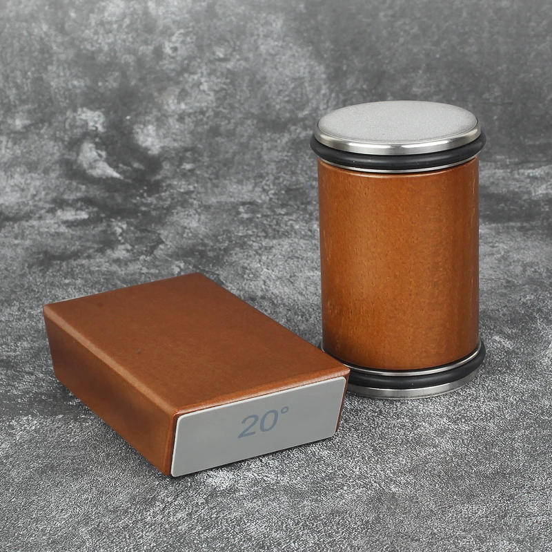 Description Picture 4 of itemMagnetic Rolling Knife Sharpener Diamond Sharpening Stone Wood Kitchen Grinding System 15 20 Degrees Angle Roller Accessory