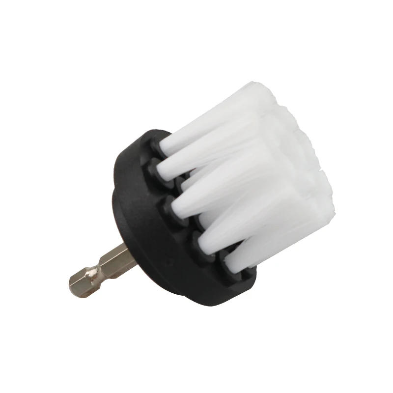 Description Picture 4 of item2/3.5/4/5'' Brush Attachment Power Scrubber Drill Brush Nylon Stain Polisher Bathroom Kit with Extender Universal Cleaning Tools