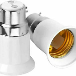 1PC Led Lamp Adapter B22 To E27 Bulb Sockets Converter Lamps Base Conversion Holder Converter Light Bulbs Socket Accessories