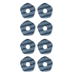8 Pcs Washable Vacuum Mop Cloths, Compatible for X10 Pro Omni X8/X8pro X9 Pro Robot Vacuums, Soft Mopping Pad