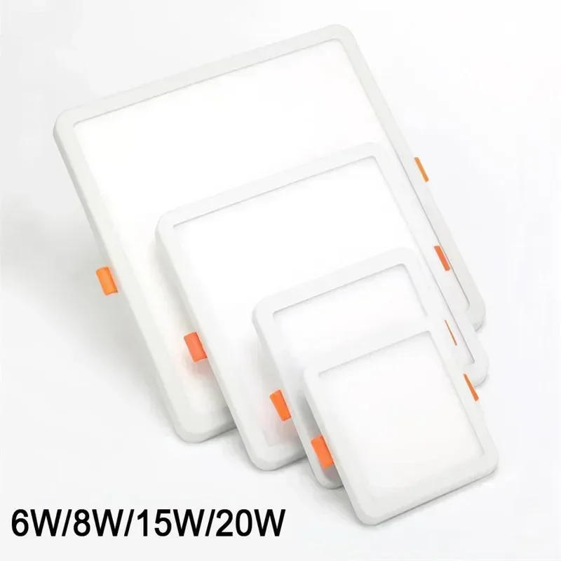 Description Picture 3 of itemLED Panel Lights Ultra thin Ceiling Downlight 50mm to 200mm Cut Hole Adjustable Panel Light AC85-265V Indoor Lighting Lamp