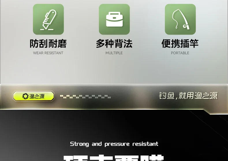 Description Picture 6 of itemYUZHIYUAN Hard Shell Luye Bag New Outdoor Multifunctional Mini Waist Bag Waterproof Fishing Bag 미니 야외 낚시 가방 루야 가슴 가방 허리 가방